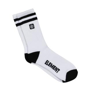x1 Paires de Chaussettes Blanches/Noires Homme Element Clearsight Socks vue 0
