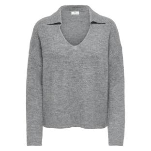 Pull Gris Clair Femme JDY Lanora vue 0