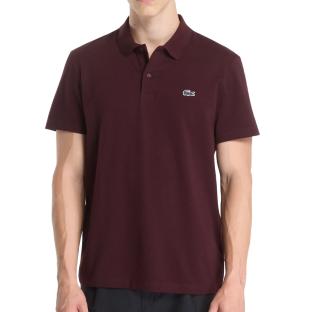 Polo Bordeaux Homme Lacoste Regular vue 0