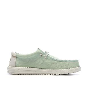 Hey Dude Stone Men’s Green/White Shoes Photo of the Espace des Marques %store% store - view of %key%