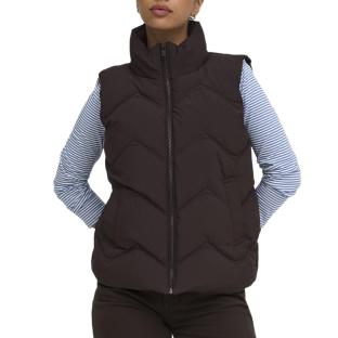 Doudoune sans manches Marron Femme JDY Power vue 0
