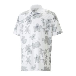 Polo Puma Blanco/Gris Verdant, Hombre ver 0