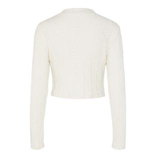 Pieces Luna Camiseta Beige Mujer ver 0