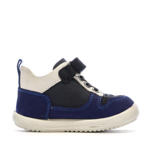 Baskets Hautes Marine Garçon Kickers Bottillon vue 0