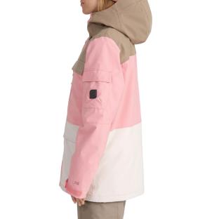 Manteau de Ski Rose Femme O'Neill Utility Pro Hybrid vue 0