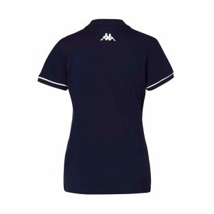 Polo de mujer azul marino Kappa Barla ver 0