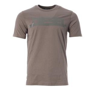 T-Shirt Gris Homme Diesel Magliettas vue 0