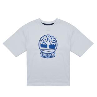 Hellblaues/marineblaues T-Shirt für Jungen von Timberland T60422 Ansicht 0