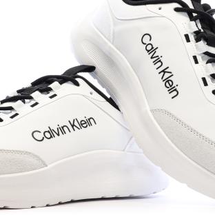 Weiße Herren-Sneaker Calvin Klein Jeans Light Eva Ansicht 0