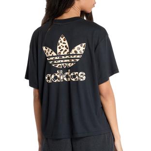 Camiseta Adidas Trefoil Negra, Mujer ver 0