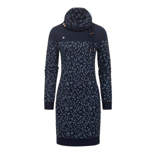 Schwarzes Kleid Frau Ragwear Chloe Ansicht 0