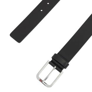 Cinturón negro para hombre Tommy Hilfiger Tjm Austin ver 0