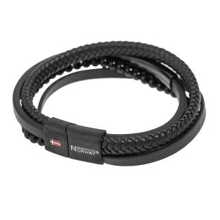 Bracelet Noir Homme Geographical Norway Bracelet Noir SG-315108 vue 0