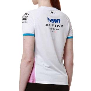 Maillots de Sport Blanc Femme Kappa Adoliw Alpine F1 vue 0
