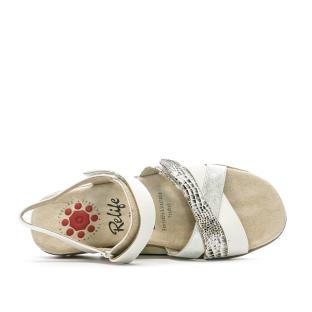 Sandales Blanches Femme RELIFEJubroie vue 0