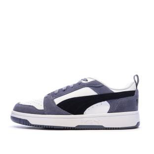 Baskets Blanches/Noires/Bleu Mixte Puma Caven 2.0 vue 0