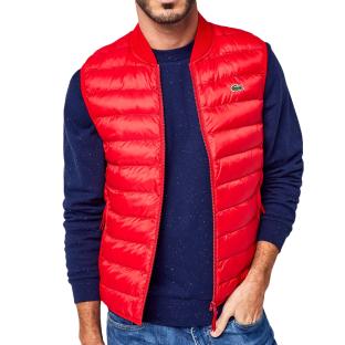 Ärmellose Daunenjacke Rot Herren Lacoste BH0537 Ansicht 0