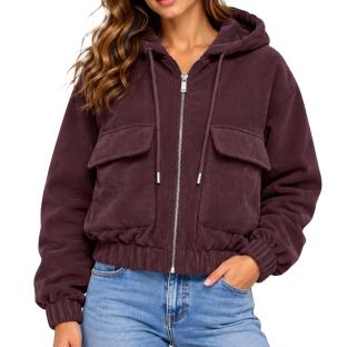 Only Suva Women’s Bordeaux Corduroy Jacket Photo of the Espace des Marques %store% store - view of %key%