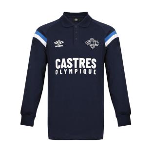 Polo de manga larga Umbro Fan de hombre azul marino ver 0