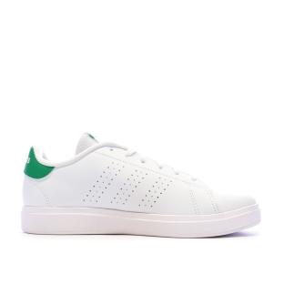 Baskets Blanches Mixte Adidas Advantage Base 2.0 J vue 0