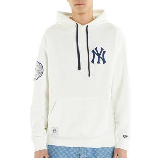 Sweat Ecru Homme New Era Heritage vue 0