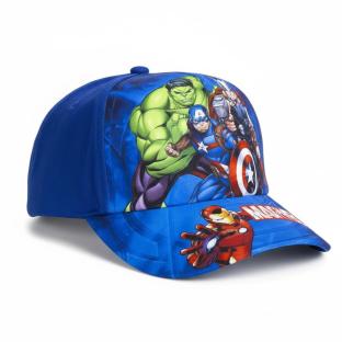 Kappe + Sonnenbrille Set Blau Kinder Sport Zone Avengers Ansicht 0
