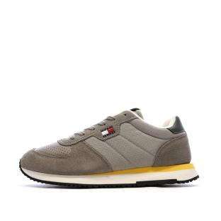 Baskets Grises Homme Tommy Hilfiger Runner Flag vue 0