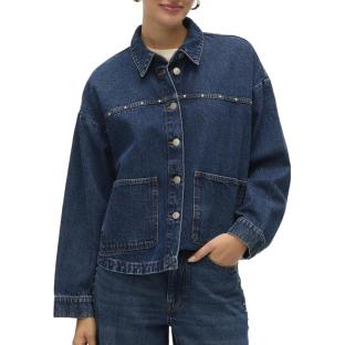 Women's Blue Denim Jacket Vero Moda Jamie Photo of the Espace des Marques %store% store - view of %key%