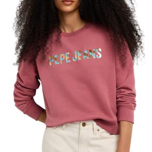 Sweat Rose Femme Pepe jeans Celeste Mousse vue 0