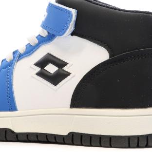 Baskets Bleu/Noir Garçon Lotto Ravenne vue 0