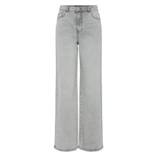 Jean Loose Gris Femme Pieces Elma vue 0
