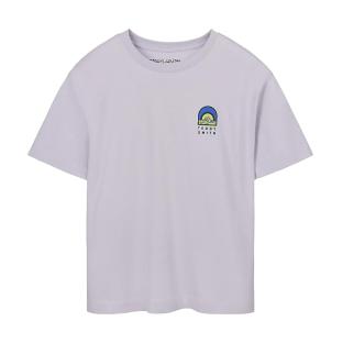 Camiseta violeta para niño Teddy Smith Anik ver 0