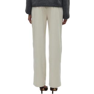 Beigefarbene, locker sitzende Damenhose „Nora“ von Vero Moda Ansicht 0