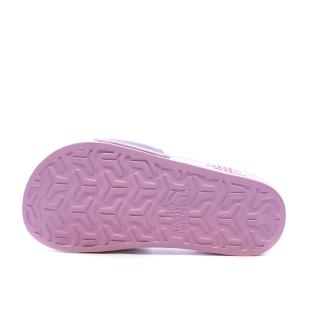 Claquettes Violettes Fille The North Face Base Camp Slide 3 vue 0