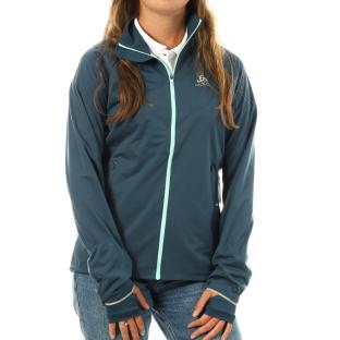 Veste Technique Bleu Femme ODLO Zeroweight Pro vue 0