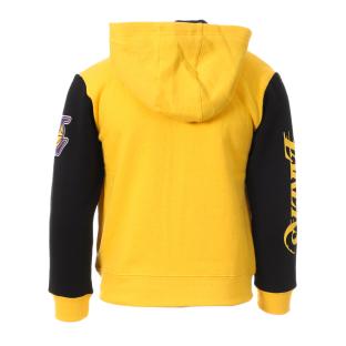 Sudadera con cremallera Los Angeles Lakers NBA, Amarillo/Morado, Niño ver 0