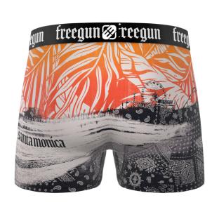 Bóxer gris/naranja para niño de Freegun Santa Monica ver 0