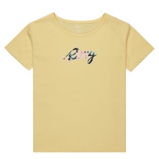 Girl's Yellow Roxy Day and Night T-Shirt Photo of the Espace des Marques %store% store - view of %key%