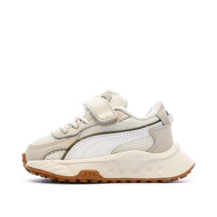 Baskets Beiges Garçon Pepe jeans London Band vue 0