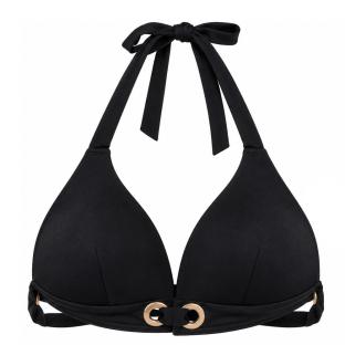 Top de bañador negro para mujer Grain de Sable Line ver 0