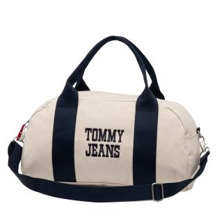 Sac de sport Beige/Marine Homme Tommy Hilfiger Tjm Bold Varsity vue 0