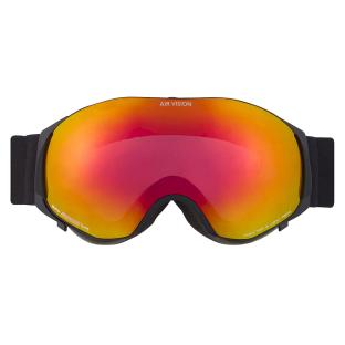 Gafas de esquí negras/rosas para mujer Cairn Air Vision ver 0