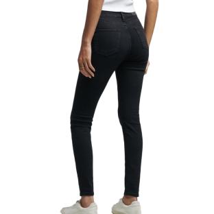 Jean Skinny Noir Femme Superdry Vintage High Rise vue 0