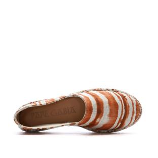 Women’s Orange/Beige Espadrilles – Pare Gabia Anaia Photo of the Espace des Marques %store% store - view of %key%