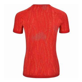 T-shirt Technique Rouge Femme Odlo Zeroweight vue 0