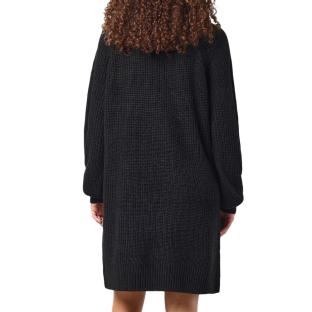 Schwarzes Strickpullover-Kleid für Frauen Noisy May Timmy Ansicht 0