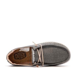 Chaussures Grises/Roses Femme Hey Dude Wendy Boho vue 0