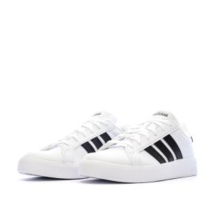 Baskets Blanc/Noir Adidas Grand Court 3.0 vue 0