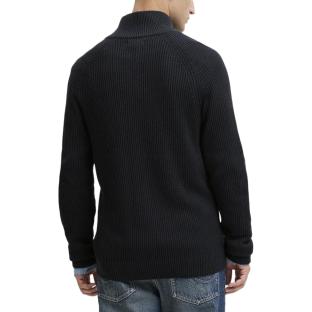 Men's navy Jack &amp; Jones Pannel Cardigan Photo of the Espace des Marques %store% store - view of %key%