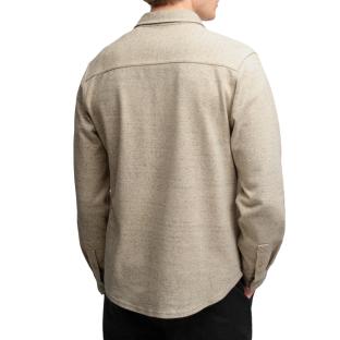 Camisa de vestir para hombre Superdry de sarga en color crudo ver 0